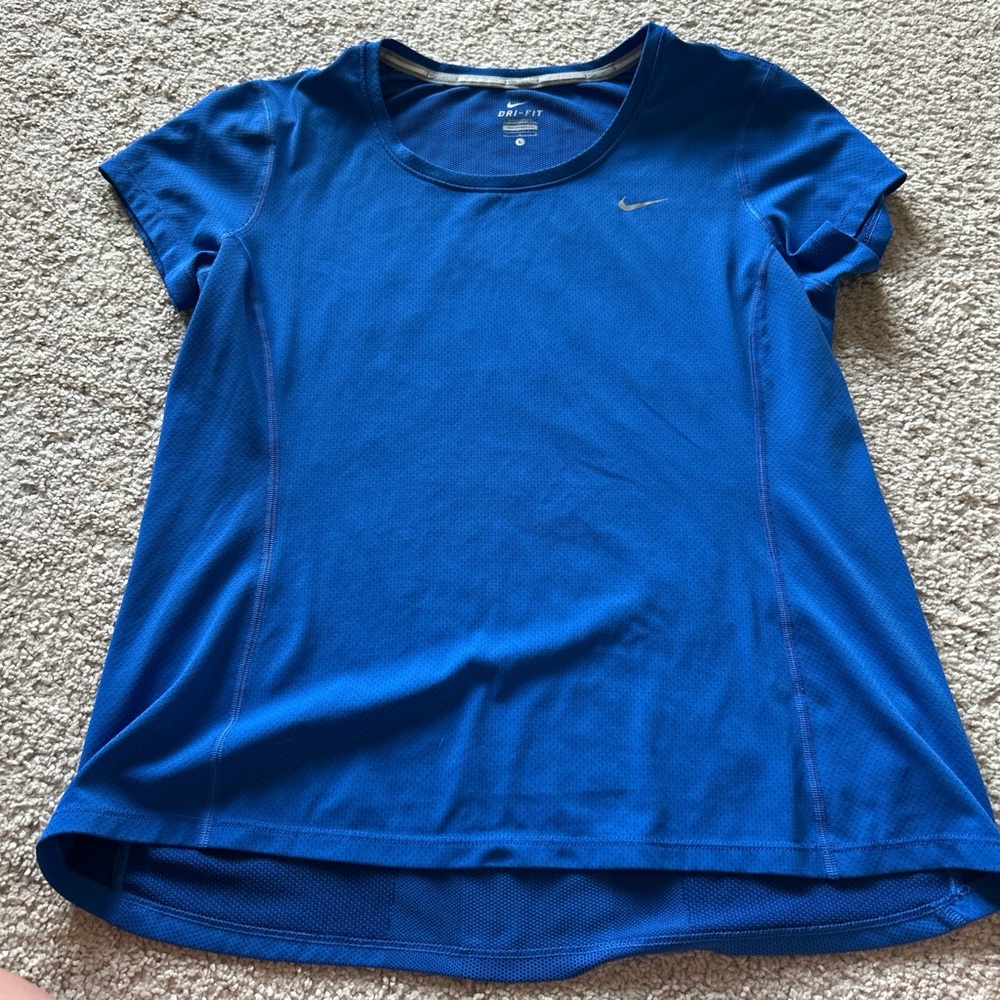 Nike Blue Relaxed Short Sleeve Tee